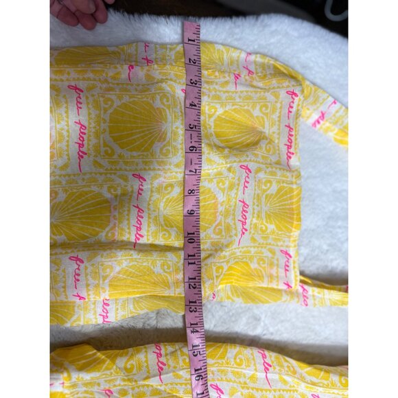 Free People yellow pink shells tote bag set - Picture 5 of 8